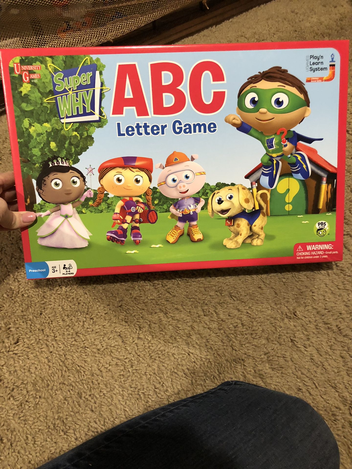 Super Why ABC Letter Game