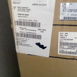 Left Front Fender For 2014 Subaru Wrx Hatchback 