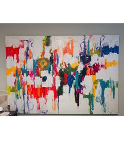 Beautiful Multi colored wall canvas