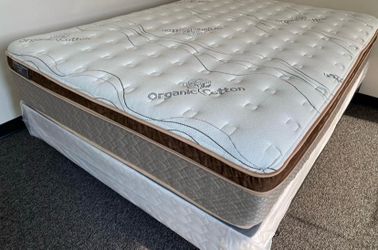 Queen organic cloud edition Europillow top 12inch Matres!