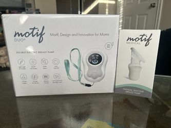 New breast Pump + Manual pump
