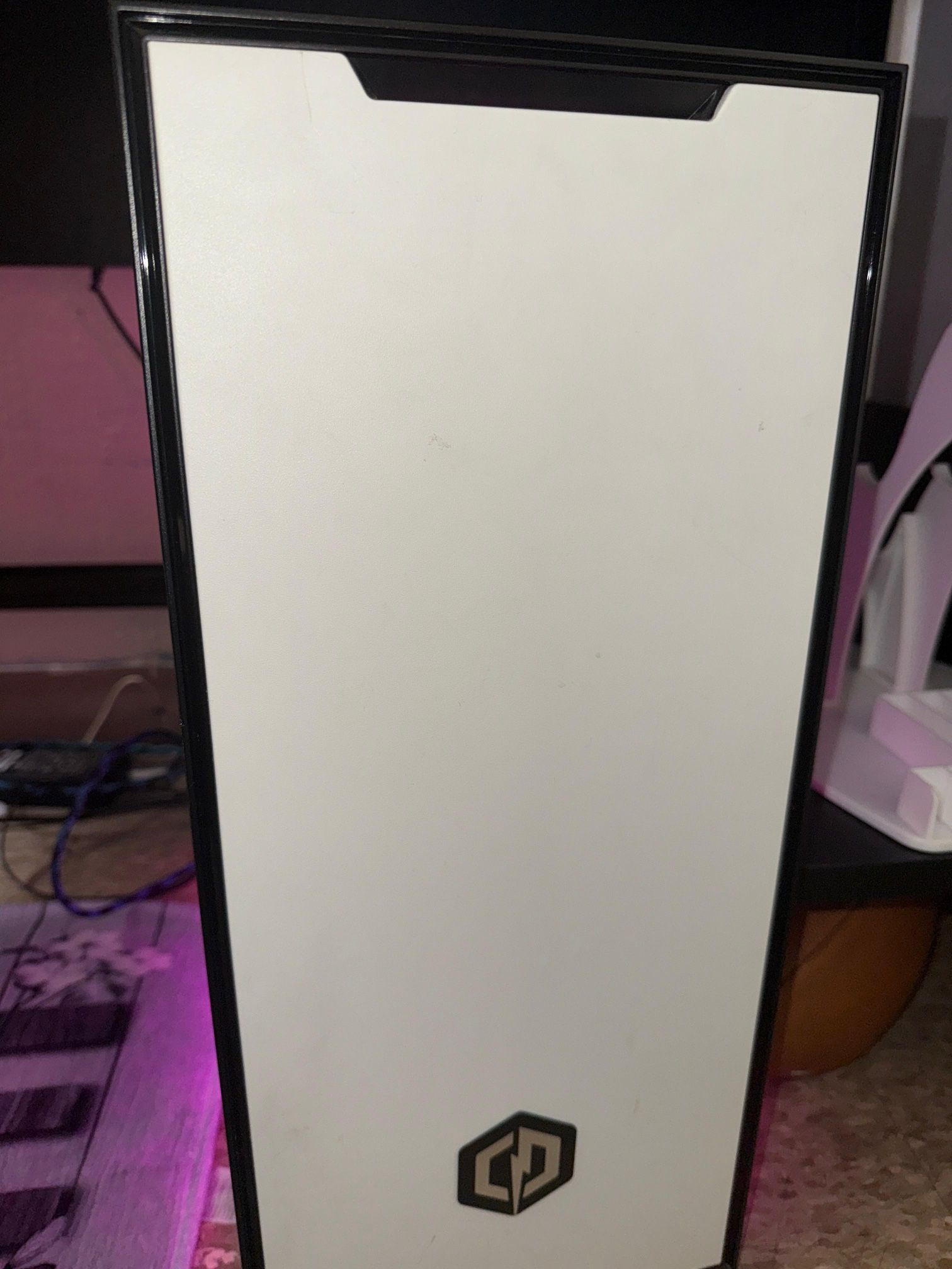 CyberPowerPC - Gamer Master Gaming Desktop - AMD Ryzen 7 2700 - 16GB Memory - AMD Radeon RX 580 8GB - 2TB HDD + 240GB SSD - White