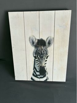 Zebra painting