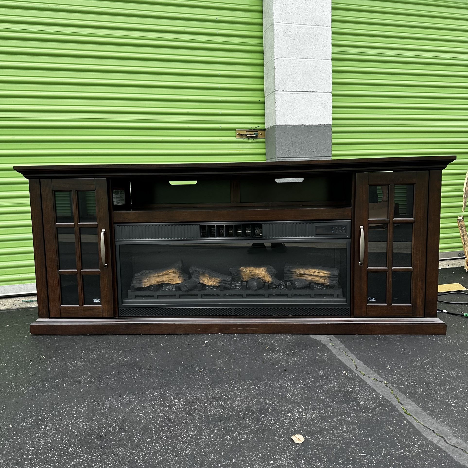 Mayson 74” TV Console Fireplace Great Deal!