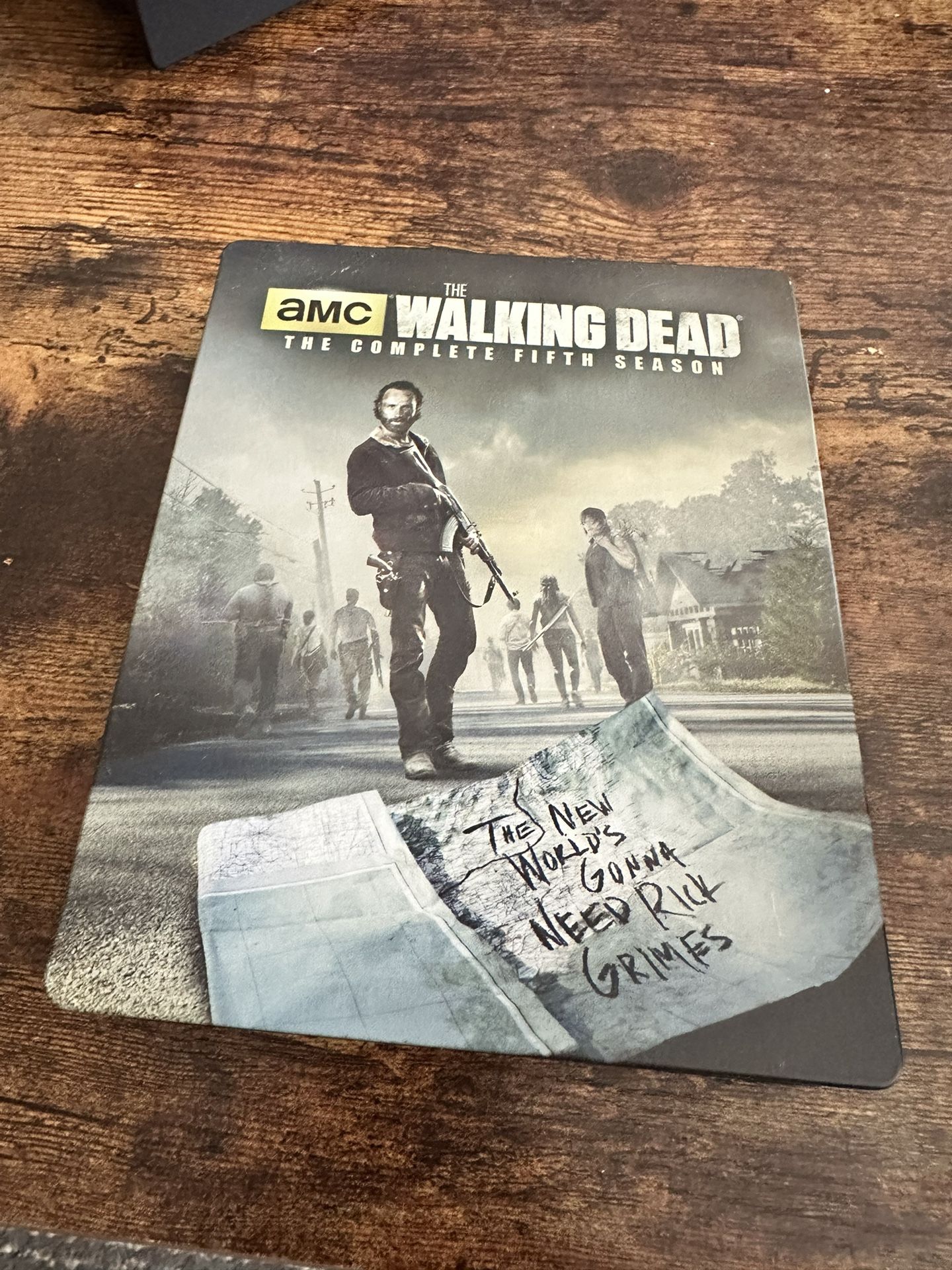 The Walking Dead- The Complete Fifth Season (SteelBook) Blu-ray
