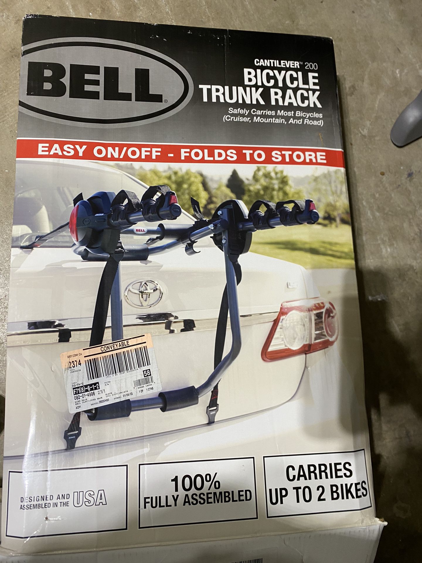 Bell Bicycle Trunk Rack