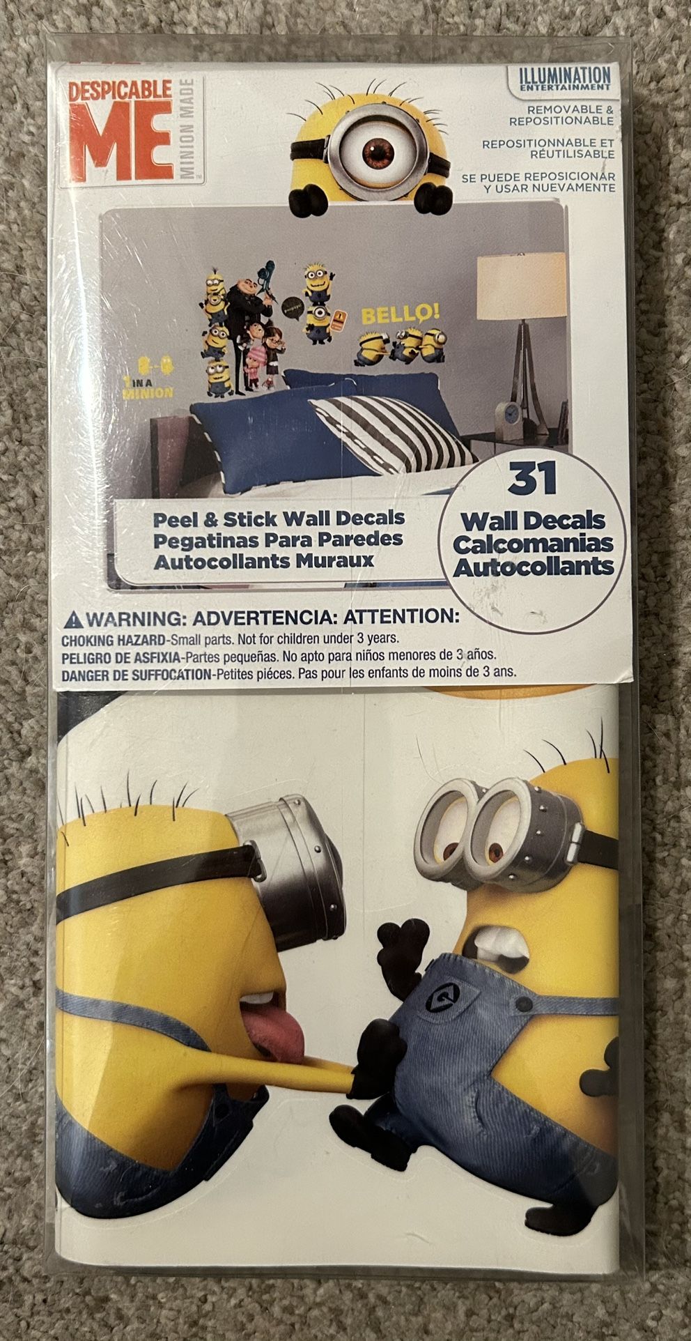 Despicable Me Wall Decals
