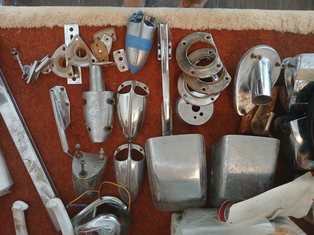 Chris Craft Boat Hardware And 1955 Boat