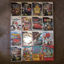 Wii and Wii U Games