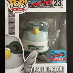 FUNKO POP! PAULIE PIGEON #23 NYCC Exclusive LE1500