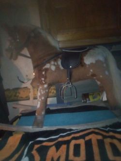 Antique Pier 1 Imports Rocking Horse