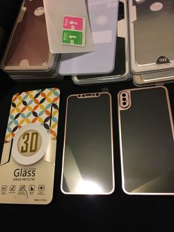 iphone 6- iPhX FULL COVER TEMPERED GLASS