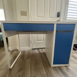 IKEA MICK  Blue/white Desk 