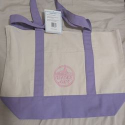 Large Lavender Trader Joe's Tote Bag 2026