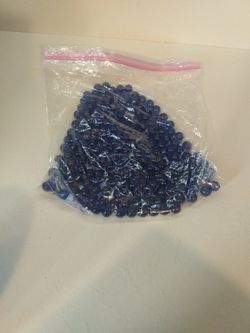 Bag Of Cobalt Blue Marbles