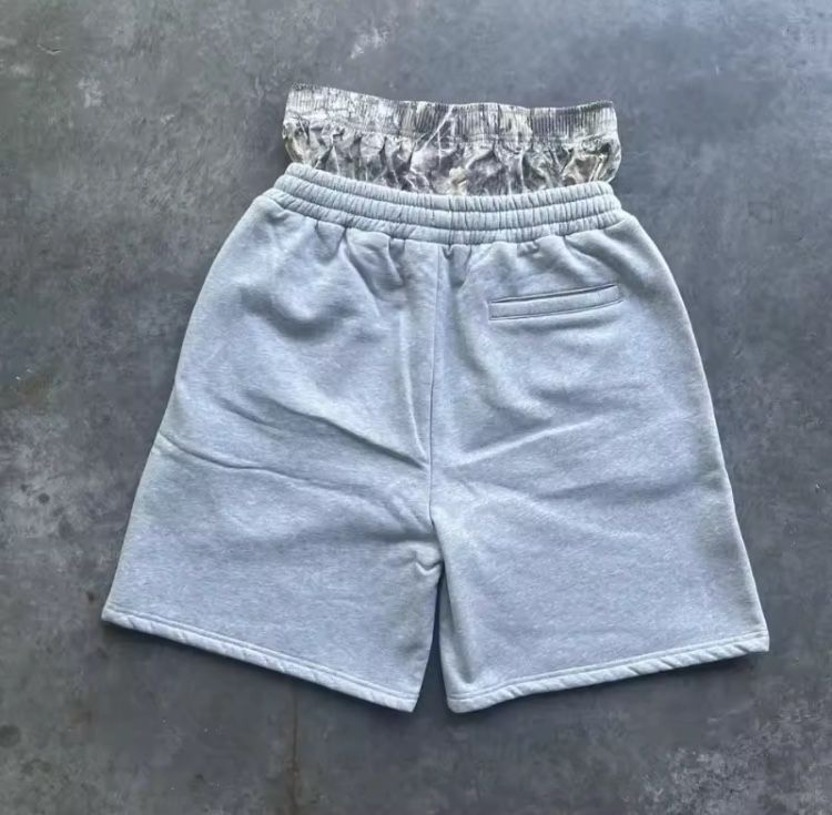 Men’s Grey And White Avaited Shorts. DM ME FOR OFFERS