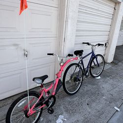 Bike And Bike Pilot Trailer.