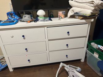 White dresser