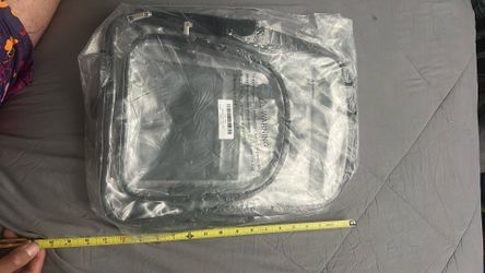 Clear full sized backpack