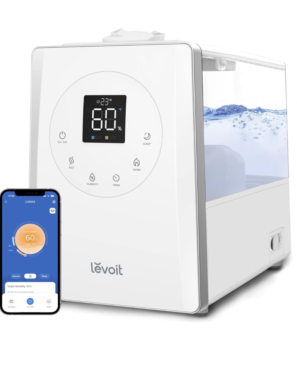 Levoit Humidifier With Extra Filter