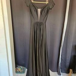 NWT Black Dress- Full Length- Size Small