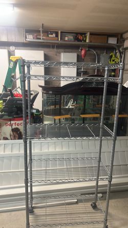 Metal shelf