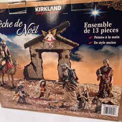 Kirkland 13 Piece Nativity Scene