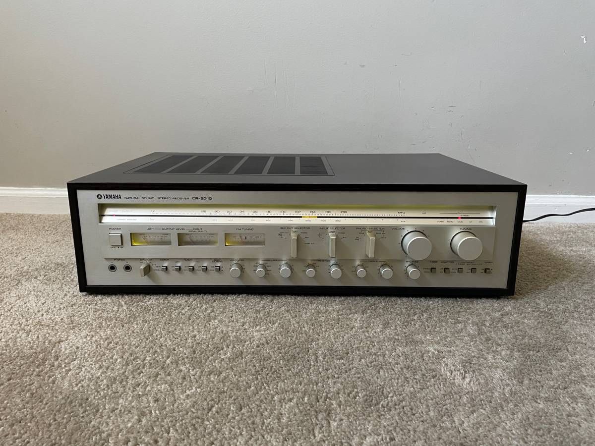 Yamaha CR-2040 Home Stereo Audio Vintage Receiver 