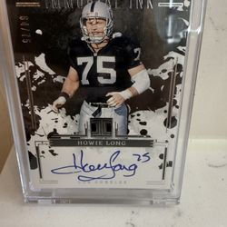 Howie Long Auto Card