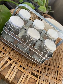 Rustic Spice Organizer 