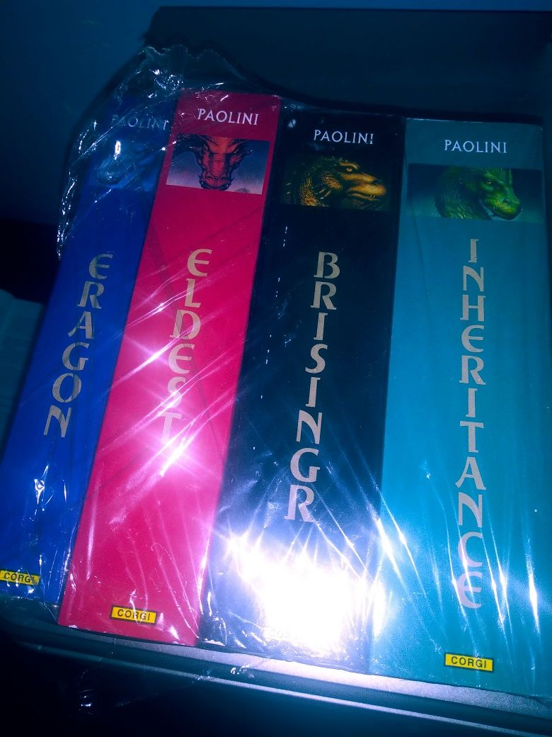 Inheritance cycle. Book novels all four eragon.eldest.brisingr.inheritance