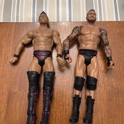 2 WWE Action Figures
