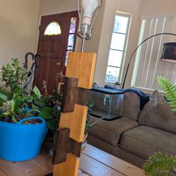 Frank Lloyd Wright Wood Table Lamp