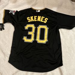Paul Skenes Nike black Pittsburgh Pirates jersey size L 