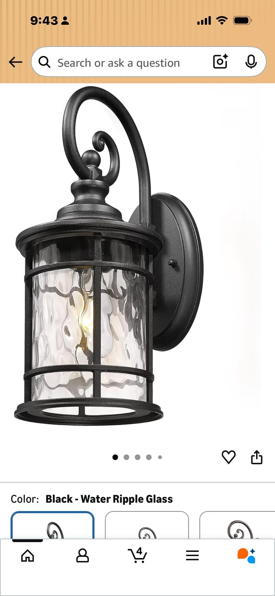 Outdoor lights