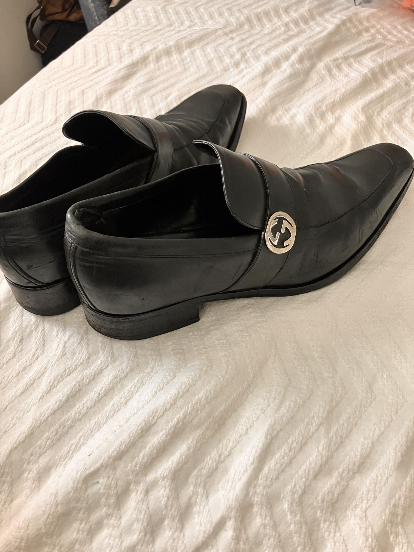 Leather Gucci Dress Shoes Size 10.5