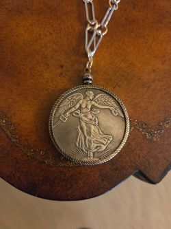 FRENCH KANDE STYLE FRENCH STYLE COIN NECKLACE - NEW!