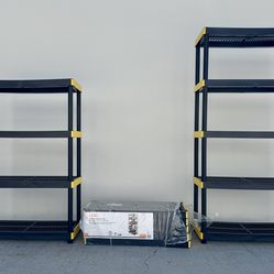 Three (3) Storage Racks / Shelf Storage Units