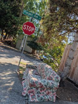 Free floral couch