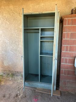 Green storage locker
