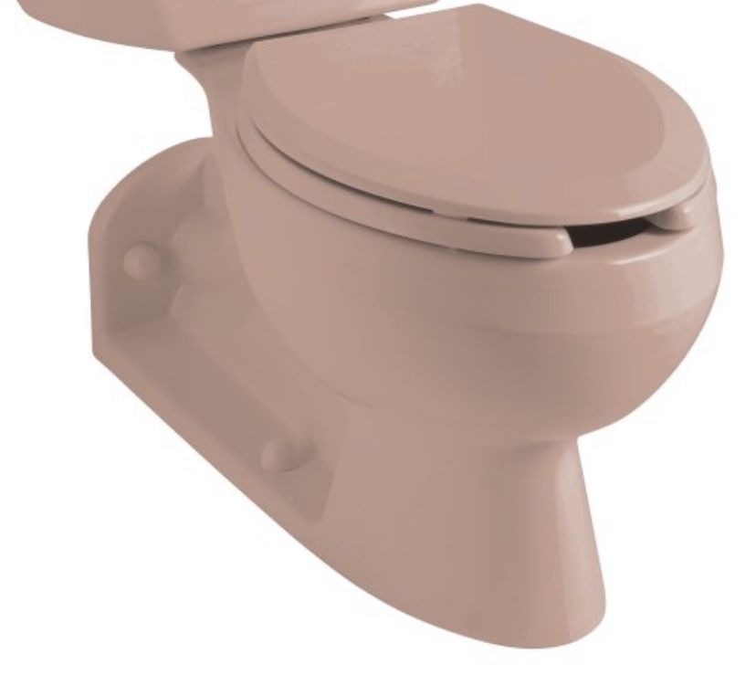 Kohler Wild Rose (Pink) Barrington Toilet NEW OLD STOCK