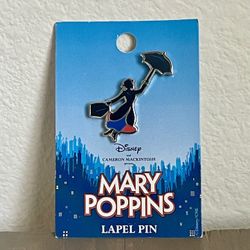 Rare Authentic Disney Mary Poppins Lapel Pin (Cameron Mackintosh)