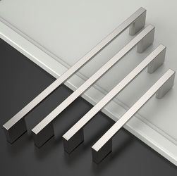 Amerdeco Brushed Satin Nickel Cabinet Pulls – 40 PCS (30 PCS 5 Inch + 10 PCS 6.3 Inch)