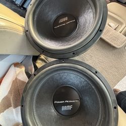 Acoustic High Quality 12” Subs 