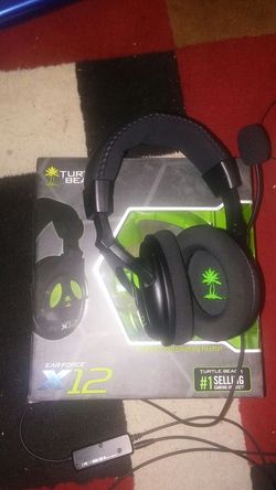 Turtle beach headset Earforcex12