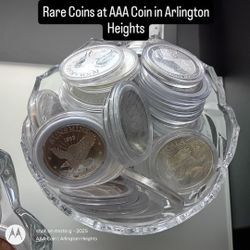 Rare Valuable Collectable Coins at AAA Coin in Arlington Heights
