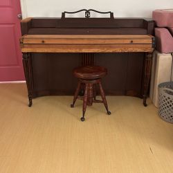Upright Hardwood Piano