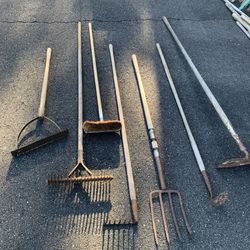 ALL FOR $40 Garden Tool Lot 