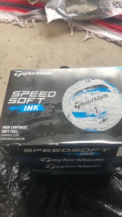 TaylorMade Speed Soft Ink Golf Balls