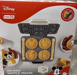 Dash Disney Mickey & Friends No-Drip Waffle Maker